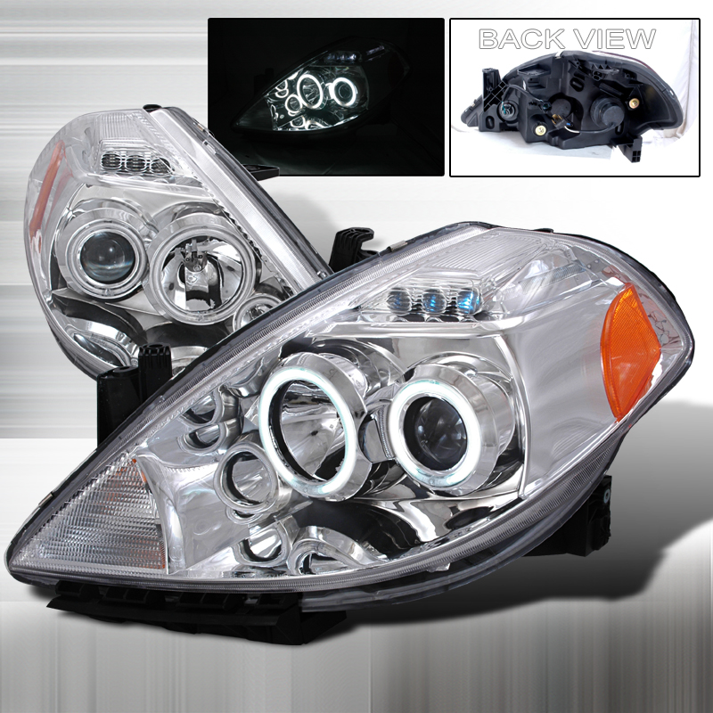 Nissan versa ccfl halo projector headlights #5