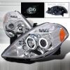 Nissan Versa 2007-2008 CCFL Halo  Projector Headlights - Chrome  