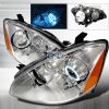 2004 Nissan Altima  CCFL Halo  Projector Headlights - Chrome  