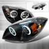 2007 Chevrolet Cobalt   Black Ccfl Halo Projector Headlights  
