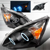 2007 Honda Crv   Black Ccfl Halo Projector Headlights  