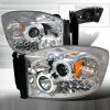 2006 Dodge Ram   Chrome Ccfl Halo Projector Headlights  