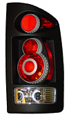 2003 Dodge Ram  Retro 3D Euro Tail Lights  