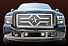2006 Ford Super Duty (except Harley Edition)  - Rbp Rx-2 Series Studded Frame Main Grille Chrome 3pc