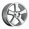 2008 Dodge Charger  20x8 5x115 +45 - SRT8 Replica Wheel - (awd Charger) - Silver Machined Face With Cap 