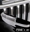 1999 Chevrolet Silverado   Vertical Style Chrome Front Grill