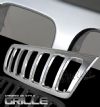 2002 Jeep Grand Cherokee   Factory Style Chrome Front Grill