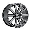 2010 Chrysler 300C  20x9 5x115 +18 - SRT8 Style Wheel - Grey With Cap 