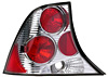 Ford Focus 2000-03 4 Dr Altezza Style Clear Tail Lights 