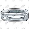 2005 Chevrolet Silverado   2 Door,  Chrome Door Handle Covers -  w/ Passenger Keyhole 