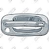 Cadillac Escalade  2002-2006 4 Door,  Chrome Door Handle Covers -  w/ Passenger Keyhole (Bases Only)