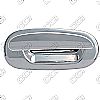 1999 Ford F150   2 Door,  Chrome Door Handle Covers -  w/o Passenger Keyhole  w/o Keypad