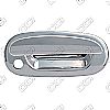 2003 Ford F150   2 Door,  Chrome Door Handle Covers -  w/ Passenger Keyhole  w/o Keypad