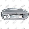 2000 Ford F150  (2 Door)  Chrome Door Handle Covers w/ Passenger Keyhole 