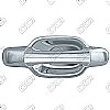 Gmc Canyon  2004-2012 2 Door,  Chrome Door Handle Covers -  w/o Passenger Keyhole 