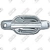 Gmc Canyon 2004-2011 (4 Door)  Chrome Door Handle Covers W/Pass Key Hole 