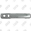 Nissan Pathfinder  2005-2012 2 Door,  Chrome Door Handle Covers -  w/o Passenger Keyhole Rear Door Levers Only