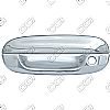 Chevrolet Trailblazer  2002-2009 4 Door,  Chrome Door Handle Covers -  w/o Passenger Keyhole 