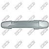 Toyota Corolla  2011-2013 4 Door, Chrome Door Handle Covers w/ Passenger Keyhole 