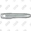 Cadillac CTS 2008-2011 (4 Door)  Chrome Door Handle Covers  