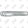 2010 Ford Focus   4 Door,  Chrome Door Handle Covers -  w/o Passenger Keyhole 