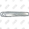 2010 Ford Focus   4 Door,  Chrome Door Handle Covers -  w/o Passenger Keyhole 