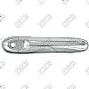 Nissan Cube  2010-2013 4 Door,  Chrome Door Handle Covers -  w/o Passenger Keyhole 