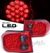 2008 Toyota Fj   Red/Smoke Led Tail Lights