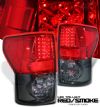 2007 Toyota Tundra   Red/Smoke Led Tail Lights
