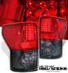 Toyota Tundra 2007-2009  Red/Smoke Led Tail Lights