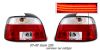 Bmw 5 Series 1997-2000  Red/Clear Led Tail Lights