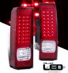 Hummer H3 2005-2008  Red Led Tail Lights