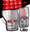 2008 Toyota Tundra   Chrome Led Tail Lights