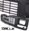 Gmc Full Size Pickup 1988-1993  Factory Style Black Front Grill