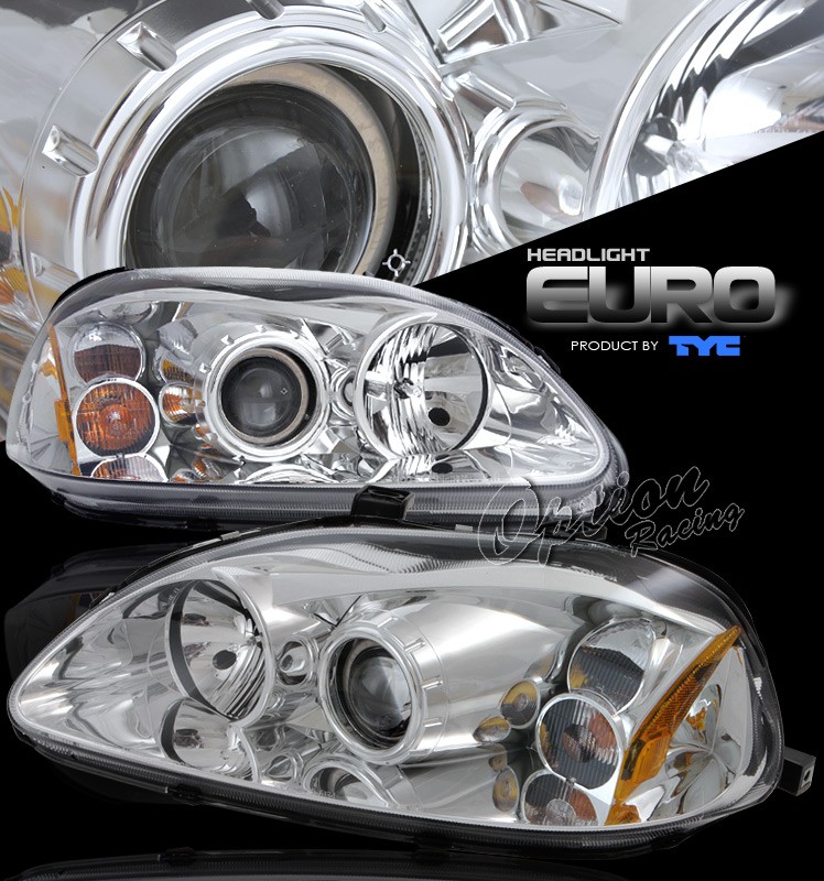 1998 Honda civic headlight covers #3