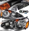 2002 Acura Rsx   Black Euro Crystal Headlights