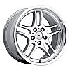 2003 Bmw 5 Series  18x8 5x120 +13 - Parallel Spoke Wheel - Machine Face With Cap 