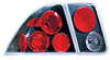 Honda Civic 4 Door Sedan 01-05 Black Tail Lights