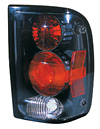 1999 Ford Ranger Pickup  Black Euro Taillight (TYC)