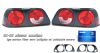 Nissan Maxima 1995-1996  Chrome Euro Tail Lights