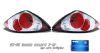 Honda Accord 2003-2005 2dr Chrome Euro Tail Lights