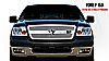 2007 Ford F150 (except Harley Edition)  - Rbp Rx-3 Series Studded Frame Main Grille Chrome 1pc