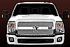 2012 Ford Super Duty (except Harley Edition)  - Rbp Rx-3 Series Studded Frame Main Grille Chrome 1pc