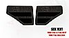 Ford F150  2004-2008 - Rbp Side Vents F250 Style  Black 