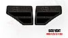 2009 Ford Super Duty (except Harley Edition)  - Rbp Side Vents  Black 
