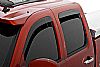 Dodge Magnum  2005-2008 In-Channel Seamless Front & Rear Window Deflectors (smoke)