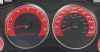 2007 Gmc Yukon   Red / Blue Night Performance Dash Gauges