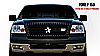 2004 Lincoln Mark Lt   - Rbp Rx-3 Series Studded Frame Main Grille Black 1pc