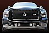 2005 Ford Super Duty (except Harley Edition)  - Rbp Rx-3 Series Studded Frame Main Grille Black 3pc