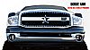 2006 Dodge Ram 1500/2500/3500  - Rbp Rx-3 Series Studded Frame Main Grille Black/Chrome 1pc